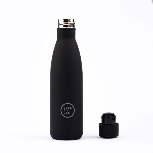 Botella Térmica de Acero Inoxidable MONO BLACK 500ml - COOL BOTTLES