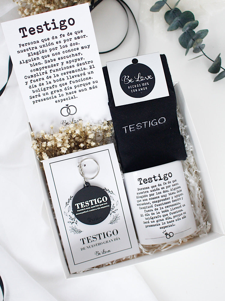 Kit Testigo “Hombre muy querido” - Be Love