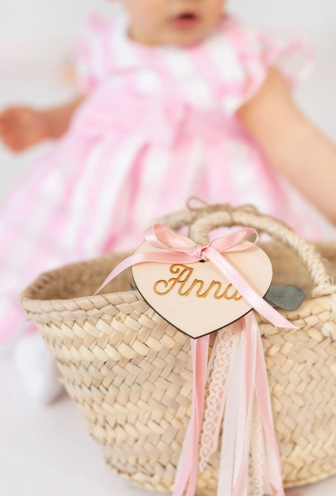 CAPAZO PEQUEÑO PERSONALIZADO PARA DAMITAS DE HONOR