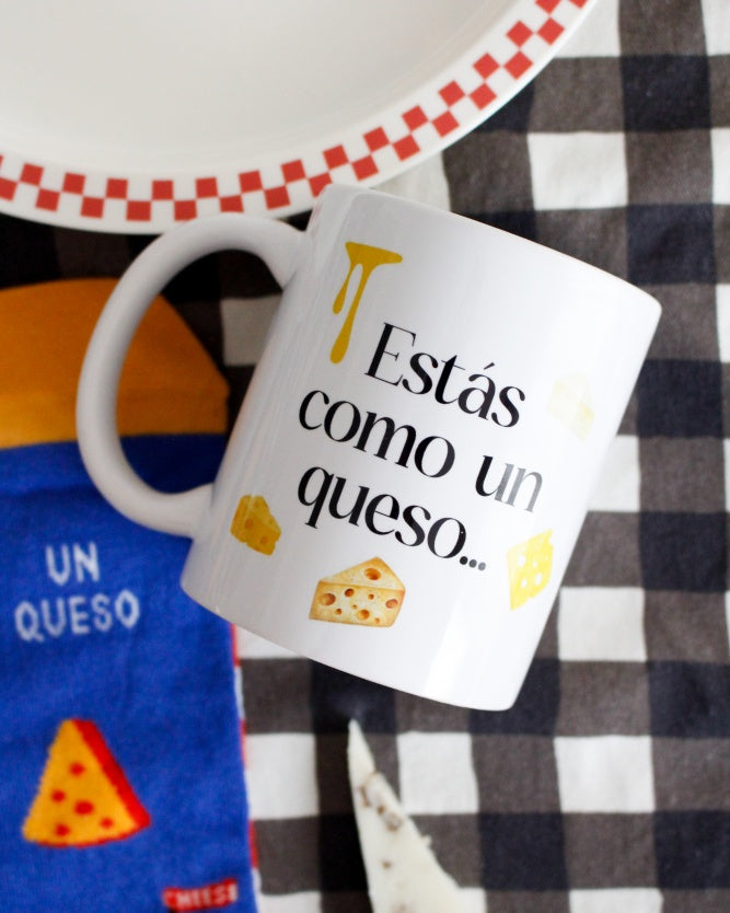 Kit Taza+Calcetines Estás como un queso-Be Love