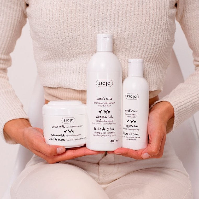 Hair Care set de regalo LECHE DE CABRA - Ziaja