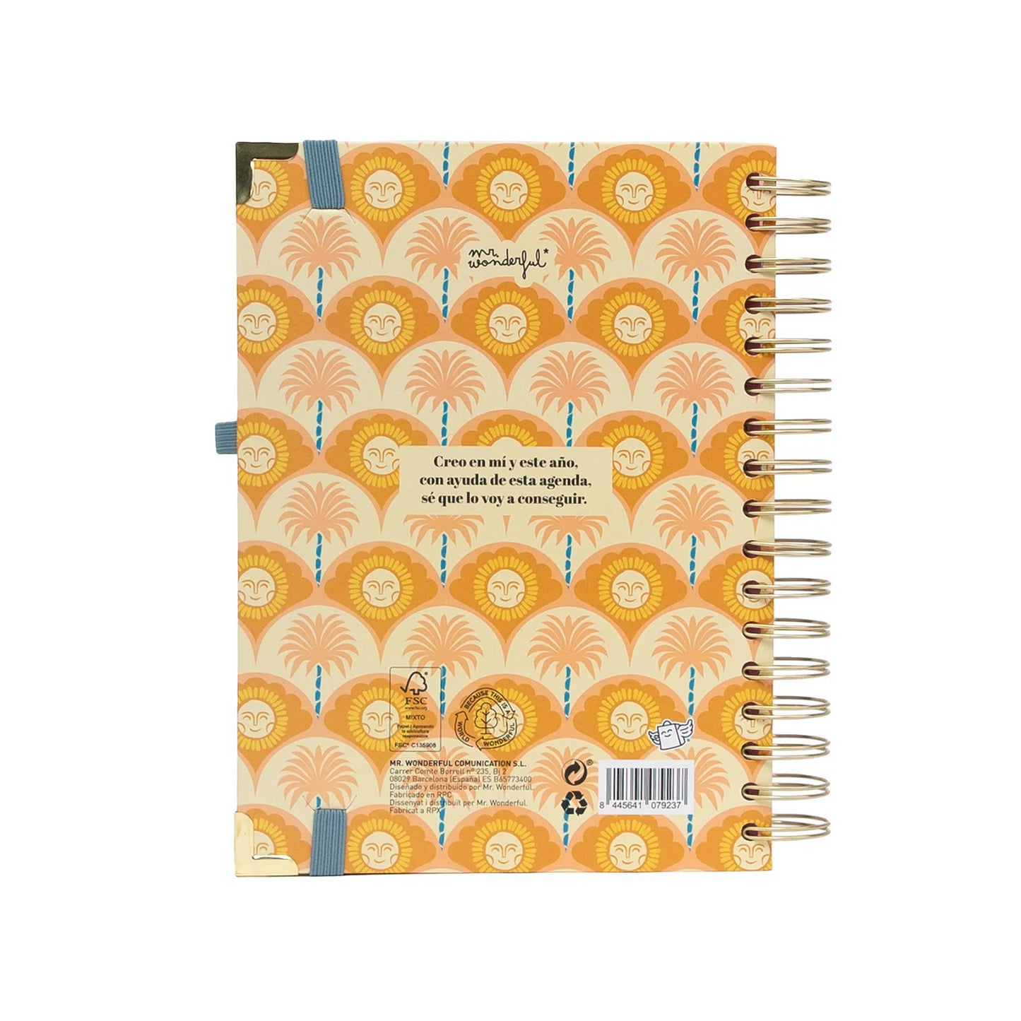 Agenda Mr. Wonderful 2026-27 Diaria - Magia en lo cotidiano