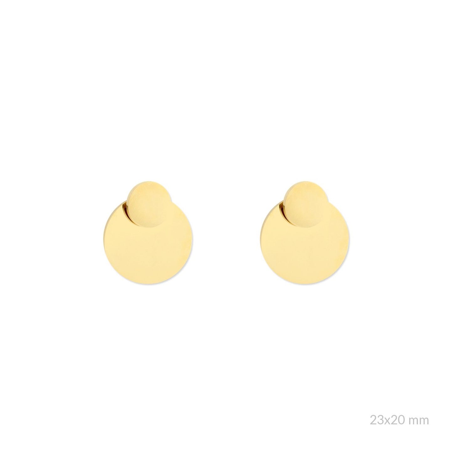 Pendientes Redondos Acero