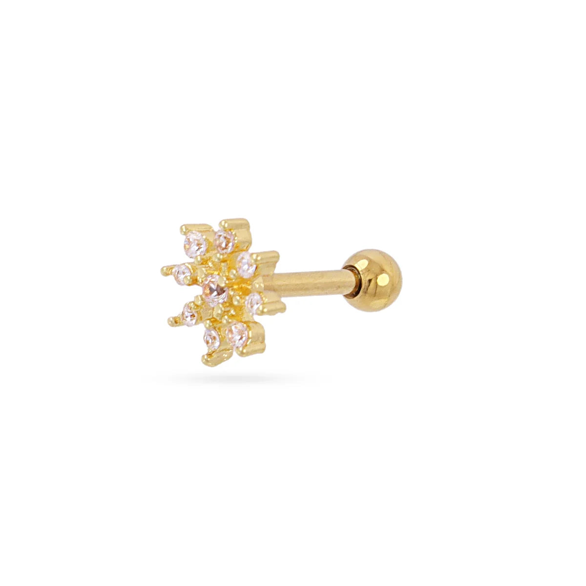 Piercings Copos de Nieve Circonitas - Anartxy