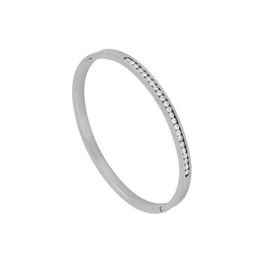 Caña de circonitas en Acero- Be Love