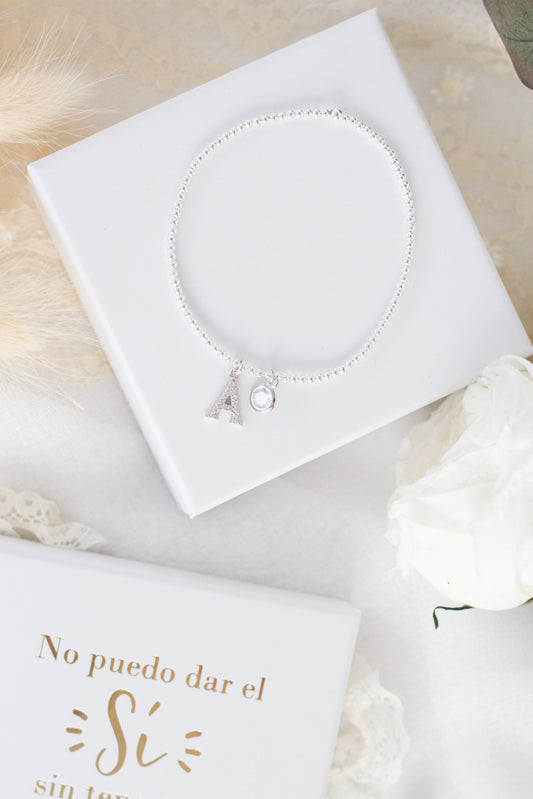Pulsera Initial Zirconia- Be Love