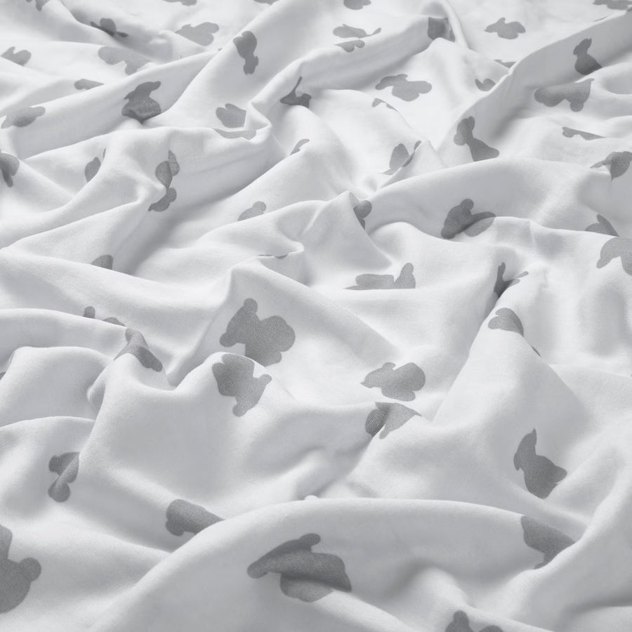 Muselina de algodón 98x118 cm Tous Baby con osos GRIS