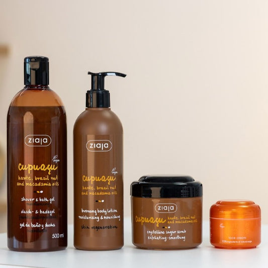 Set de rutina bronceadora CUPAZÚ & SUBTLE BRONZE - Ziaja