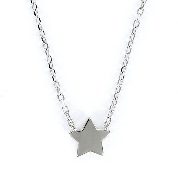 Gargantilla Estrella- Plata Primera Ley