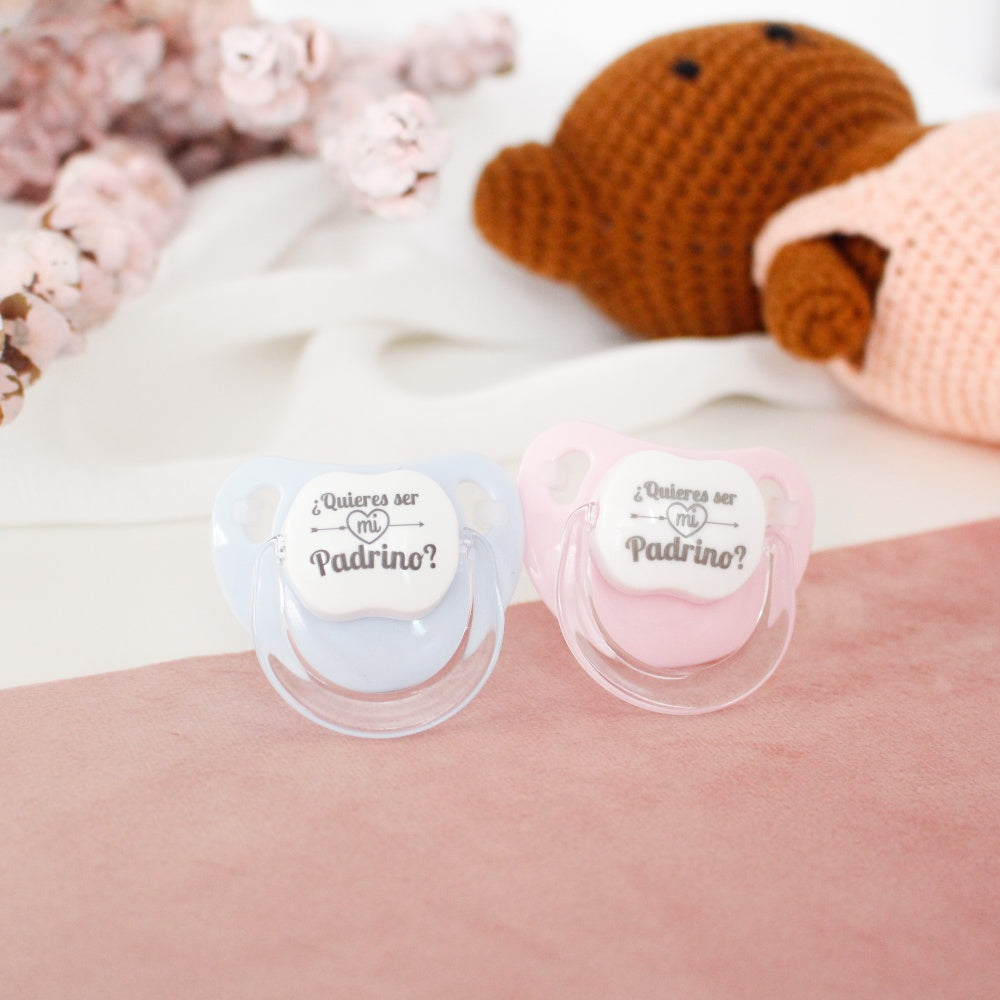 Chupete ¿QUIERES SER MI PADRINO? - Mi Pipo
