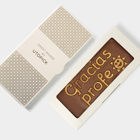 Tableta de Chocolate GRACIAS PROFE- Utopick