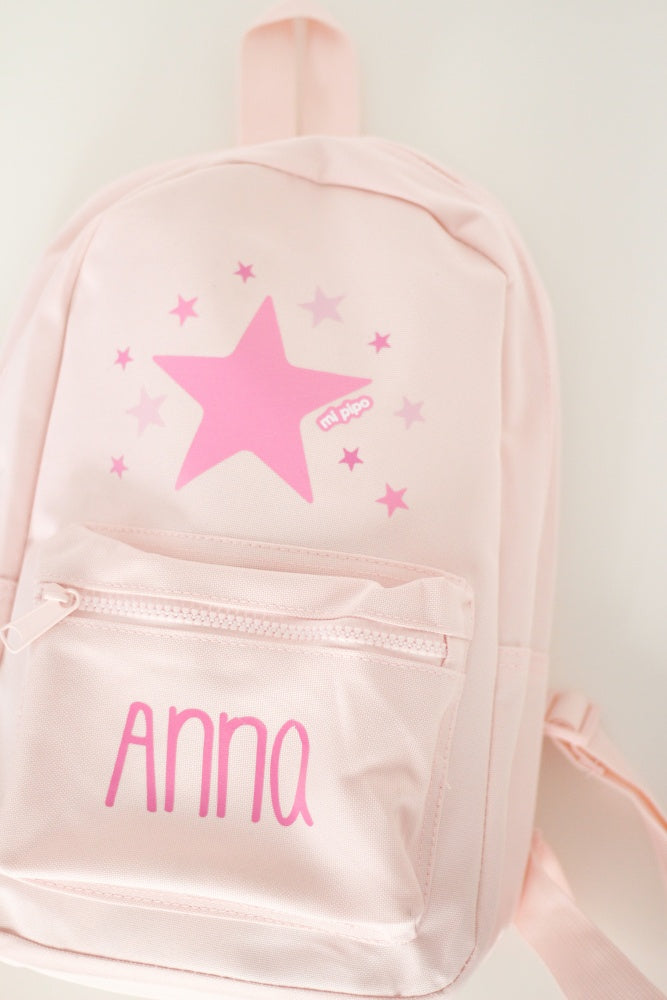 Mochila Medium Nylon PERSONALIZADA-DISEÑOS VARIOS-MI PIPO