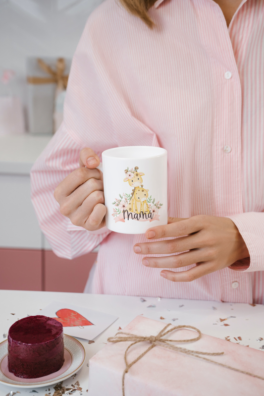 Taza Mami Jirafa- Personalizada