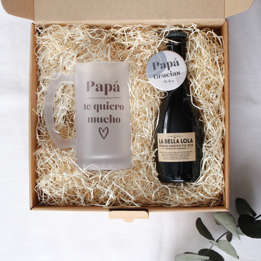 KIT CERVEZA "PAPÁ, GRACIAS POR ESTAR SIEMPRE AHÍ"