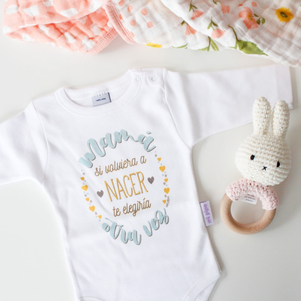 Body MAMÁ SI VOLVIERA A NACER TE ELEGIRÍA OTRA VEZ - Mi Pipo