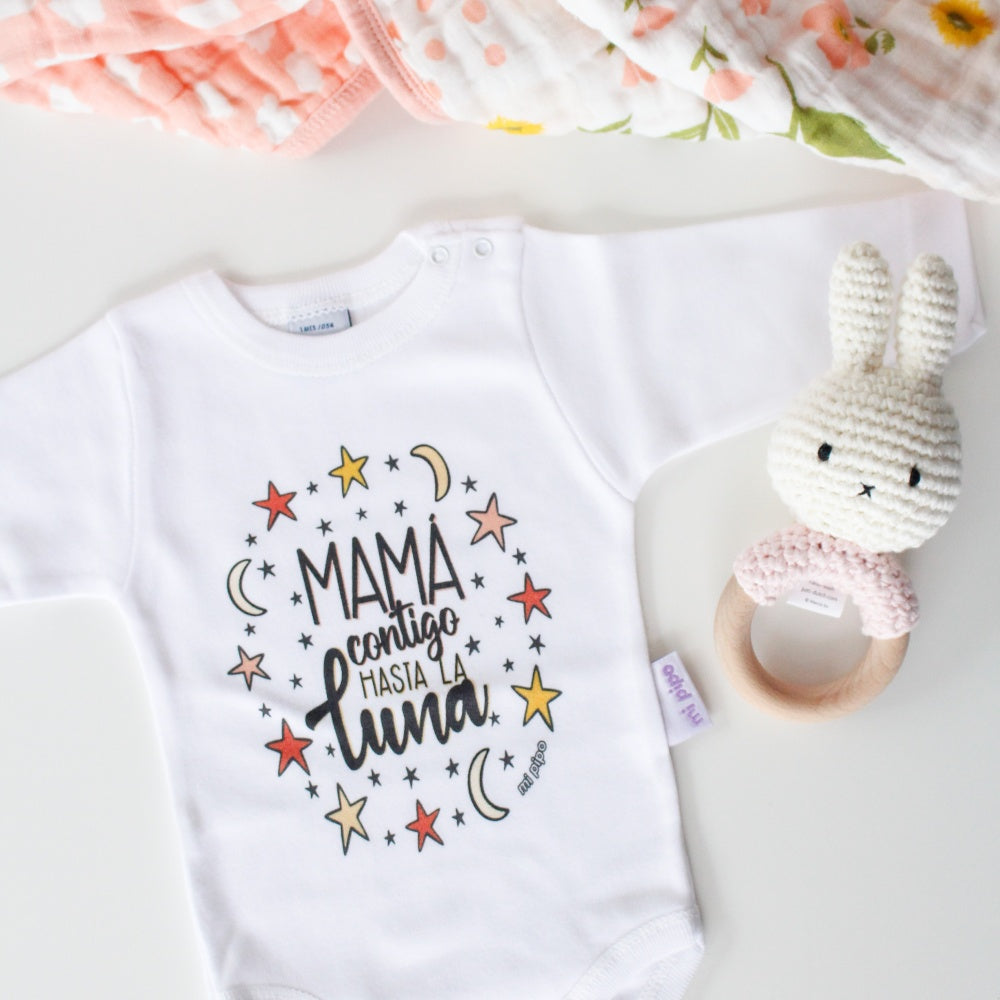 Body MAMÁ CONTIGO HASTA LA LUNA - Mi Pipo
