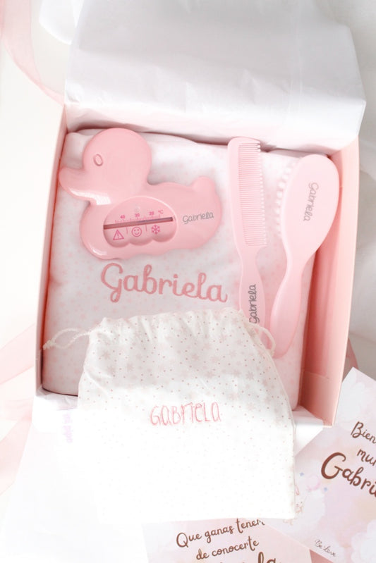 KIT BIENVENIDA BEBÉ PERSONALIZADO