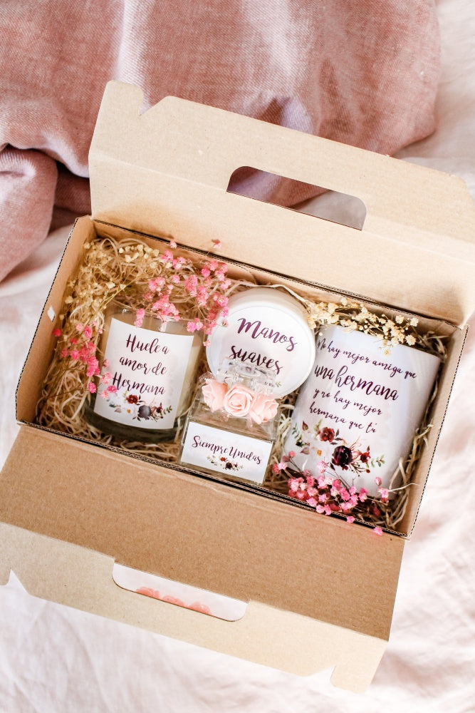 KIT "NO HAY MEJOR AMIGA QUE UNA HERMANA Y NO HAY MEJOR HERMANA QUE TÚ" - Be Love