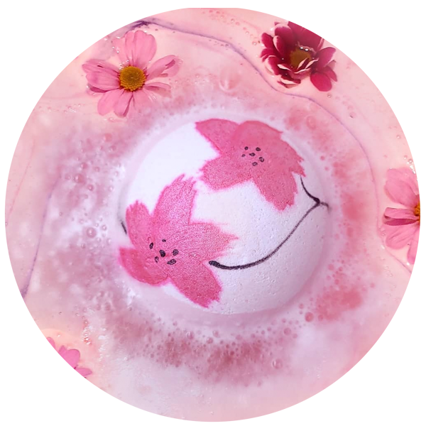 Bomba de baño CHERRY BLOSSOM - BOMB COSMETICS