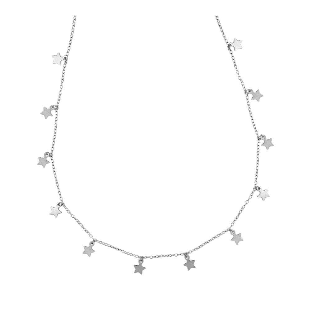 GARGANTILLA STARS-PLATA DE PRIMERA LEY