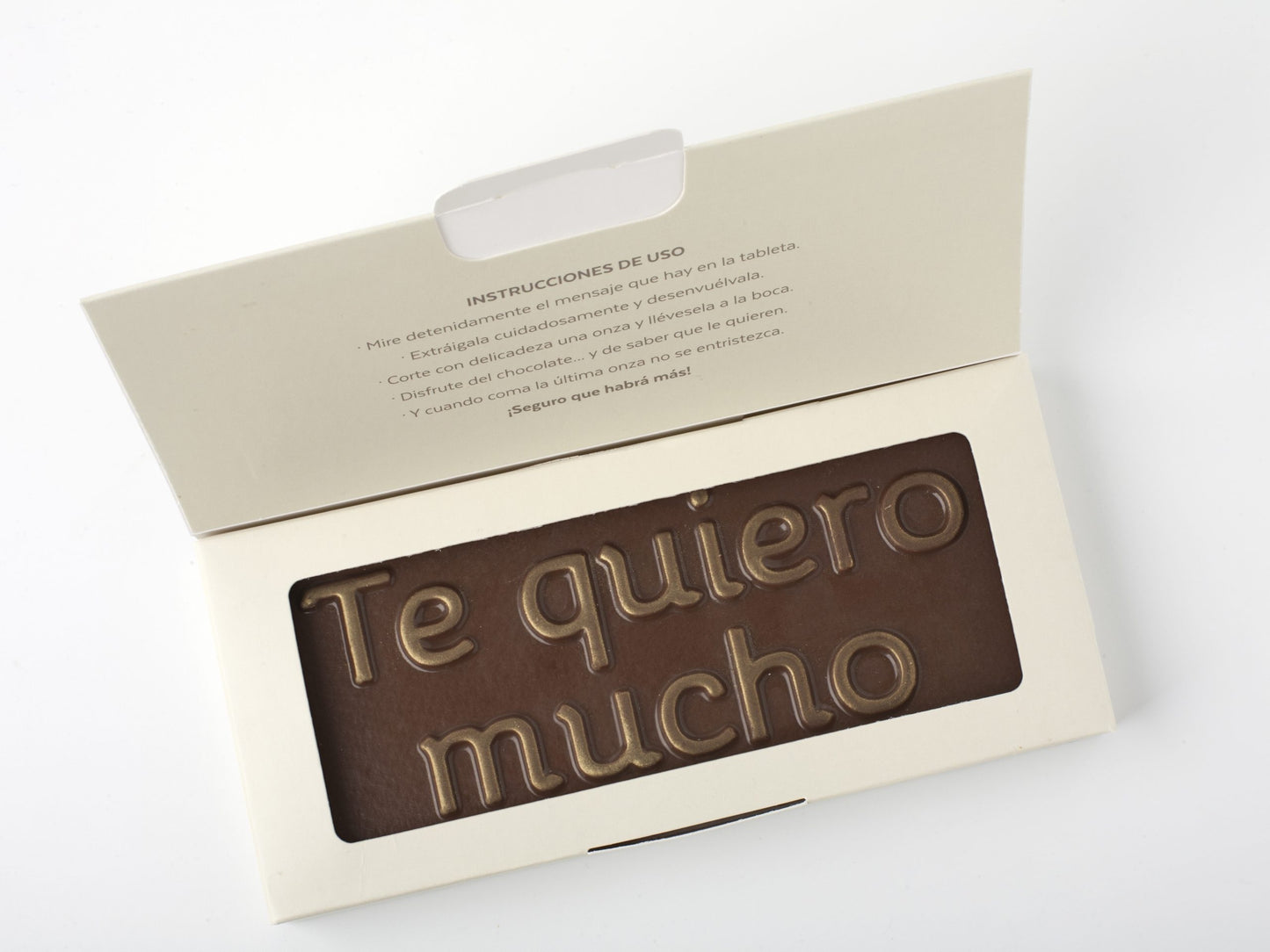Tableta de Chocolate TE QUIERO MUCHO - UTOPICK