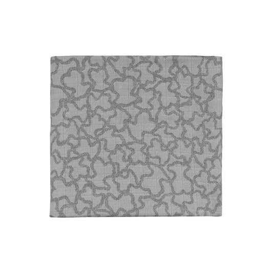 Muselina Bambú MUSE HOME KAOS Gris - Tous Baby