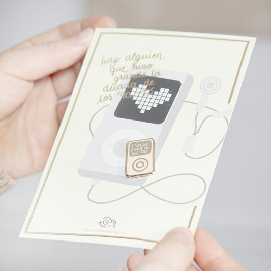 Tarjeta + Pin ERES LO MEJOR DE LOS 90’s - The Great Moustache