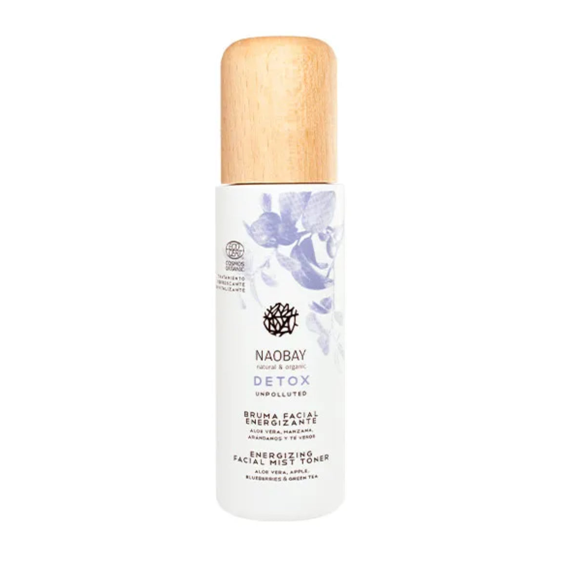 DETOX BRUMA FACIAL ENERGIZANTE| DETOX Energizing Facial Mist Toner- Naobay natural&organic