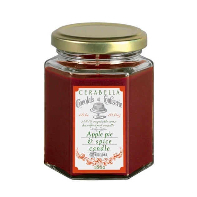 Vela Perfumada APPLE PIE & SPICE 100gr - CERABELLA