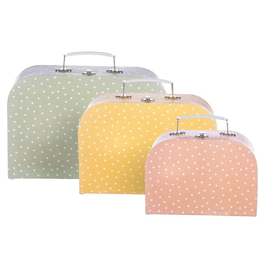 Maleta EARTH TONES SPOTTED Suitcase - Sass & Belle