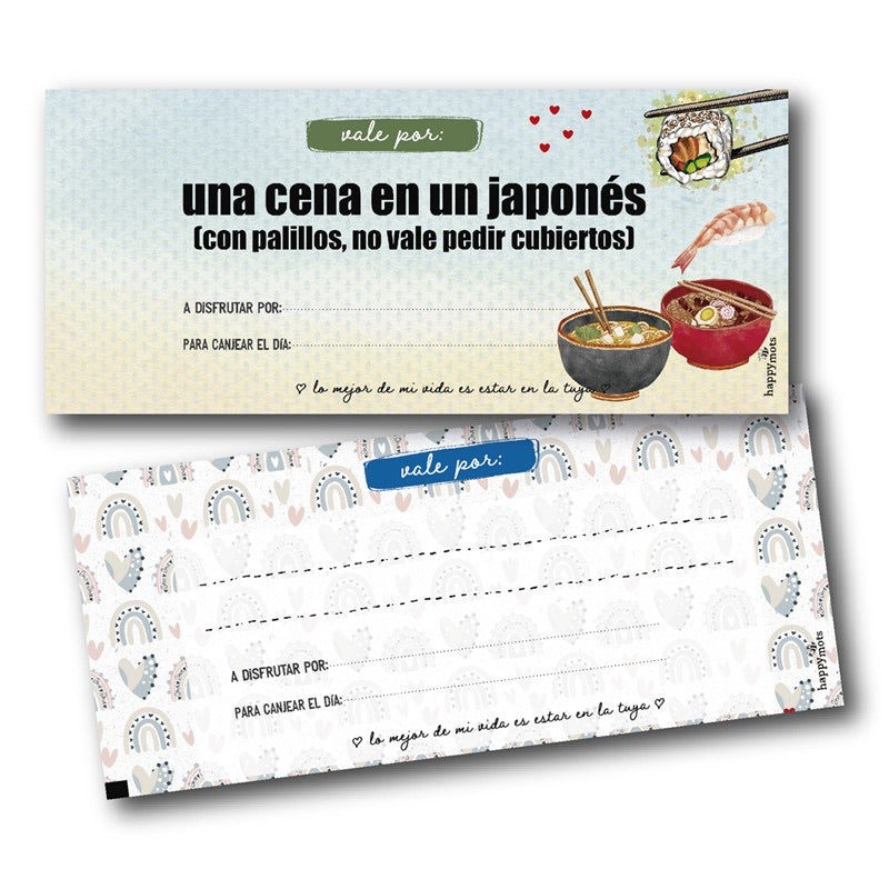 Talonario - TE QUIERO