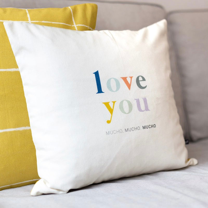 Cojín LOVE YOU MUCHO - UO*