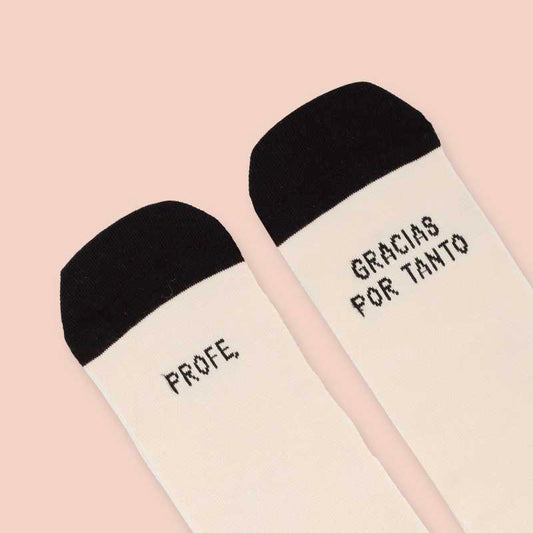 Calcetines PROFE, GRACIAS POR TANTO - UO*
