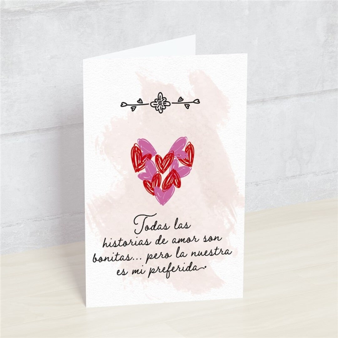 Postal - Todas las historias de amor son bonitas...