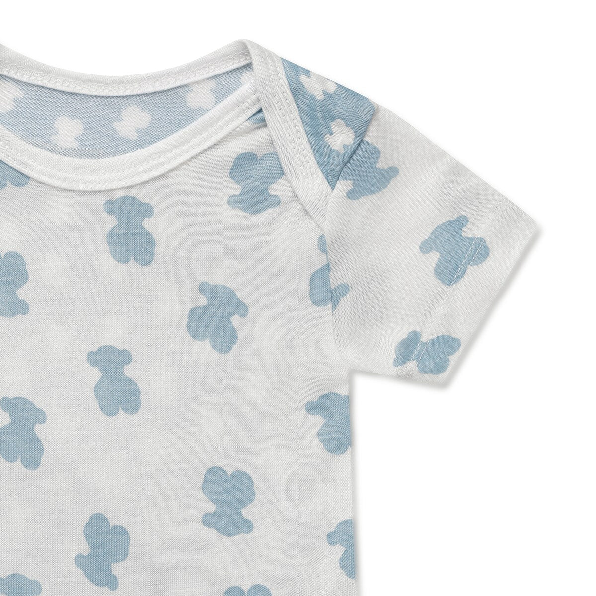 Pack 2 Bodys Cruzados BEAR Azul Celeste - Tous Baby