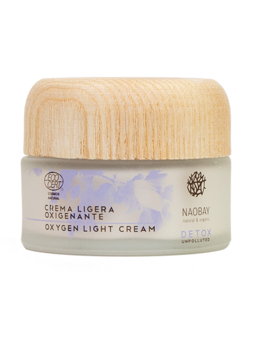 CREMA LIGERA OXIGENANTE DETOX Oxygen light cream- Naobay natural&Organic