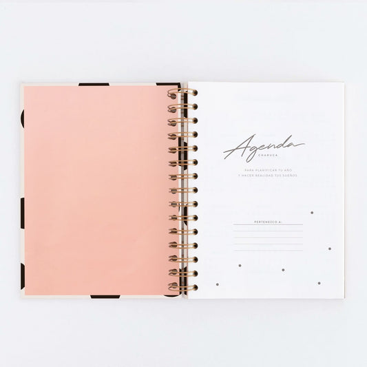 Agenda SIN FECHAS Semana Vista + Notas MINIMAL - CHARUCA