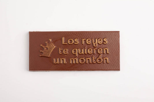 Tableta de Chocolate LOS REYES TE QUIEREN UN MONTÓN- Utopick