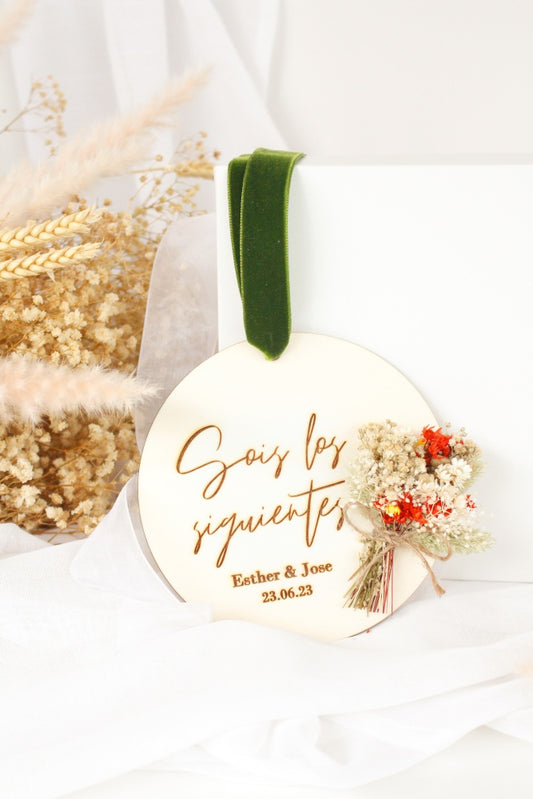 Placa Siguientes- Personalizada