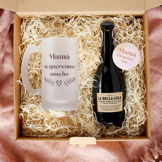 KIT CERVEZA "MAMÁ, GRACIAS POR ESTAR SIEMPRE AHÍ"- Be Love