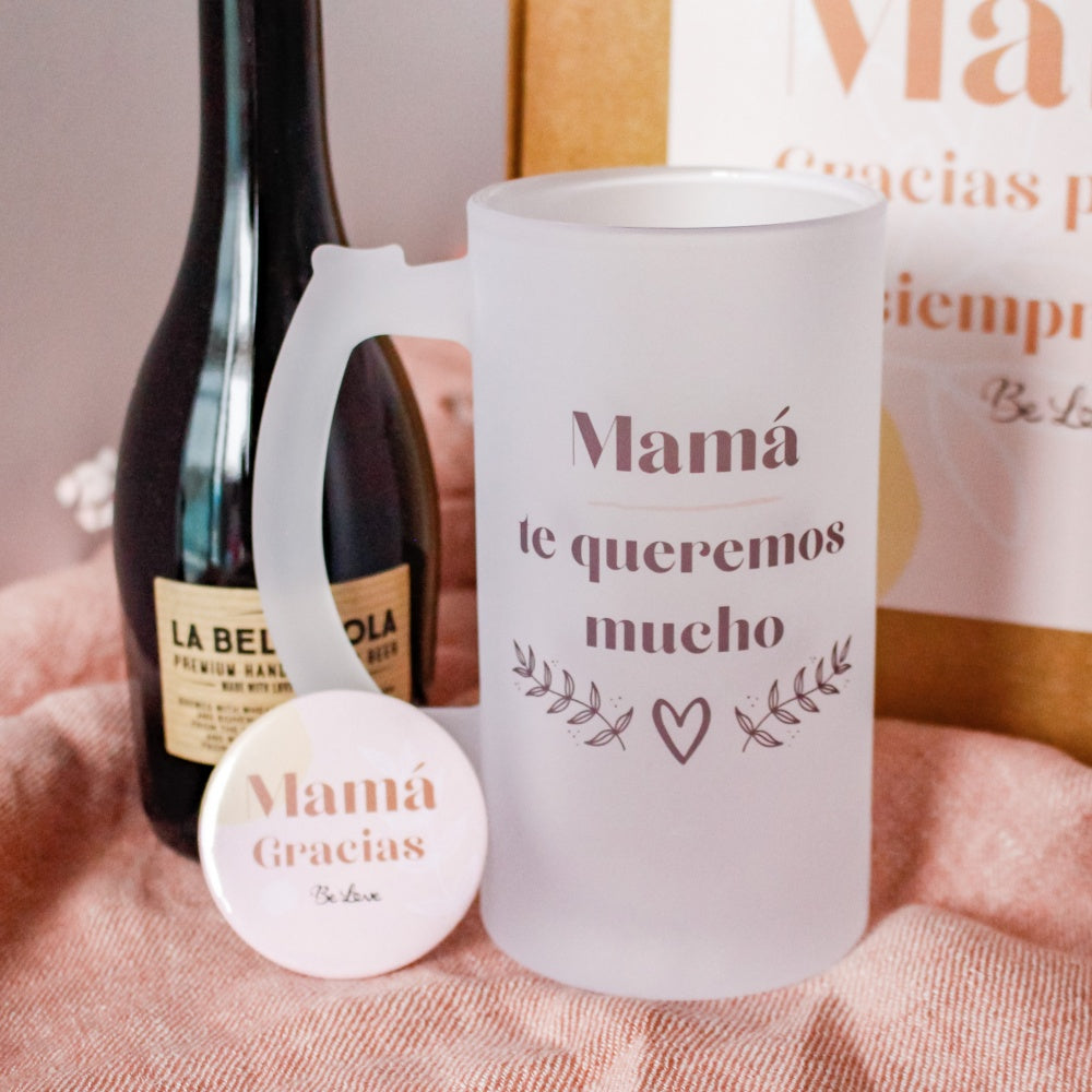 KIT CERVEZA "MAMÁ, GRACIAS POR ESTAR SIEMPRE AHÍ"- Be Love