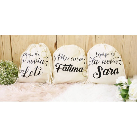 MOCHILA "EQUIPO DE LA NOVIA" - Be Love