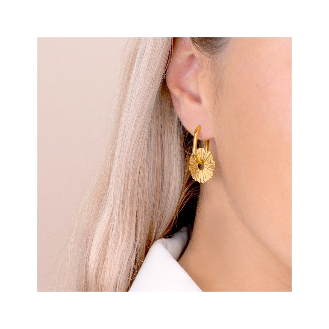 Pendientes SUN BRIGHT- Acero