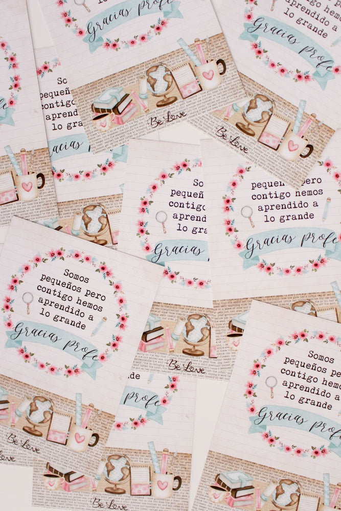 Kit Gracias Profe Relax- Be Love