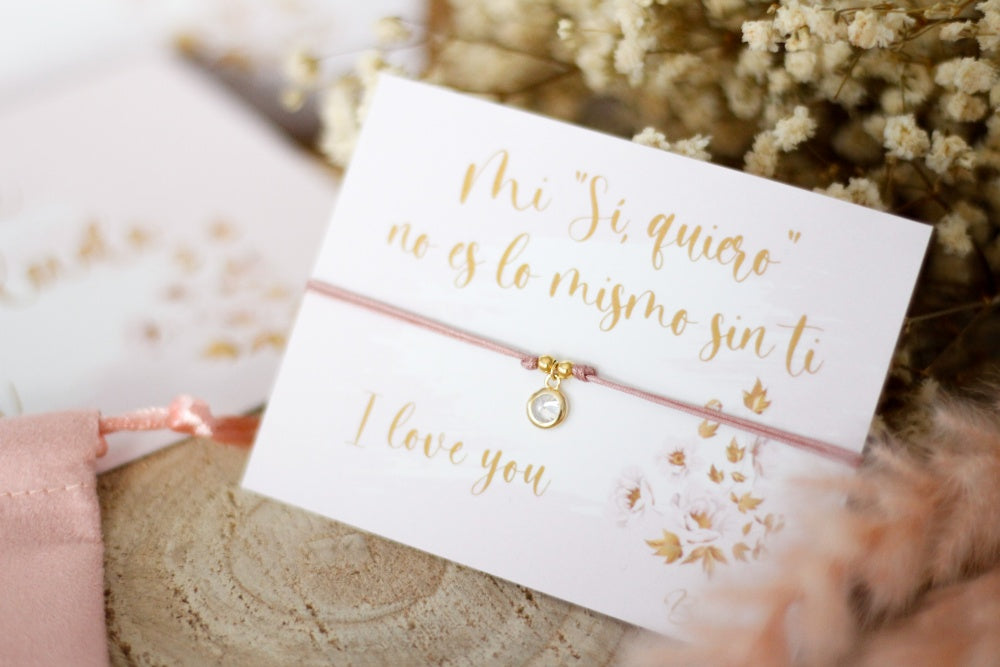 Pulsera "Mi Sí, quiero no es lo mismo sin ti"- Be Love