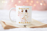 TAZA PERSONALIZADA DAMA DE HONOR - Be Love
