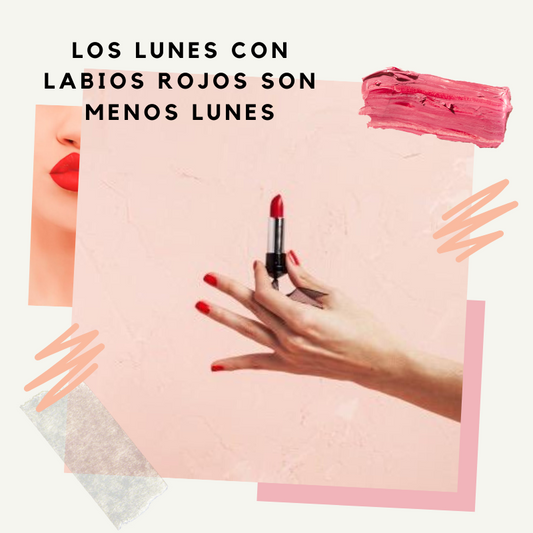 LABIOS ROJOS Y ACTITUD, LA CLAVE DEL HOY