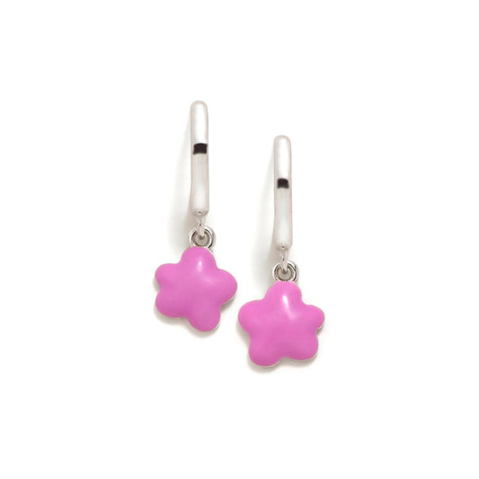 Pendientes CRIOLLAS FLORES ROSA - ARP