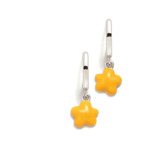 Pendientes CRIOLLAS ABC FLORES AMARILLAS - ARP