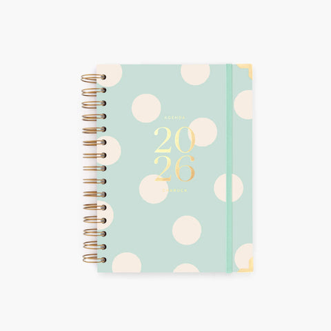 Agenda semanal 2026. Mint. Mediana. - CHARUCA